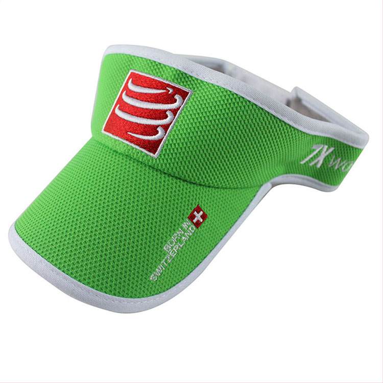 運動無頂網眼帽定制