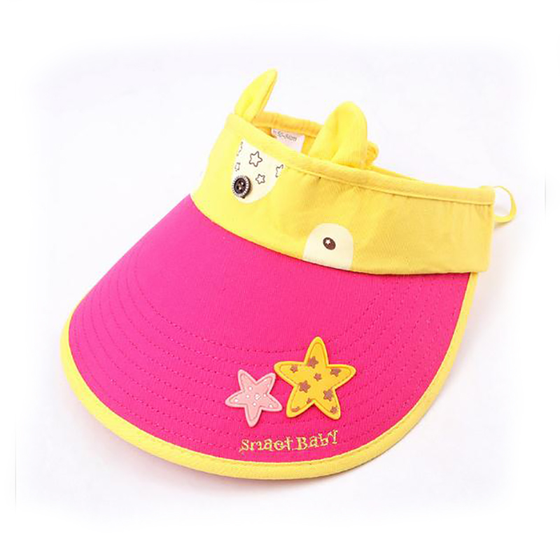 可折卷兒童跑步空頂帽定制