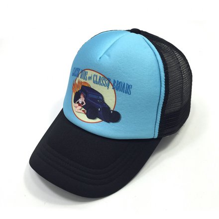 印花海綿貨車帽定制