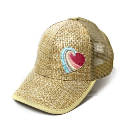 定型草編透氣帽定制