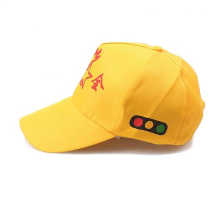 學(xué)生安全警示廣告帽定制