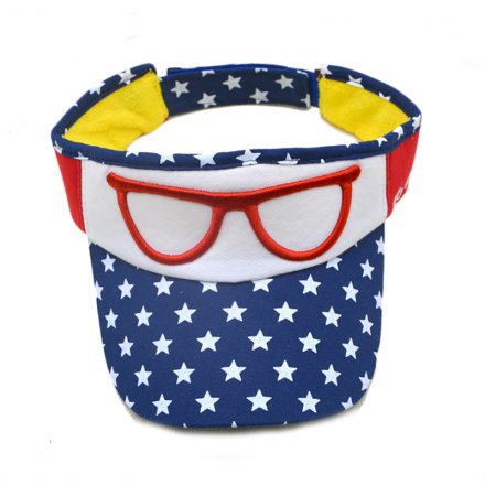 印花兒童遮陽(yáng)空頂帽定制