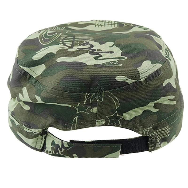 迷彩洗水軍帽定制-洗水軍帽廠家
