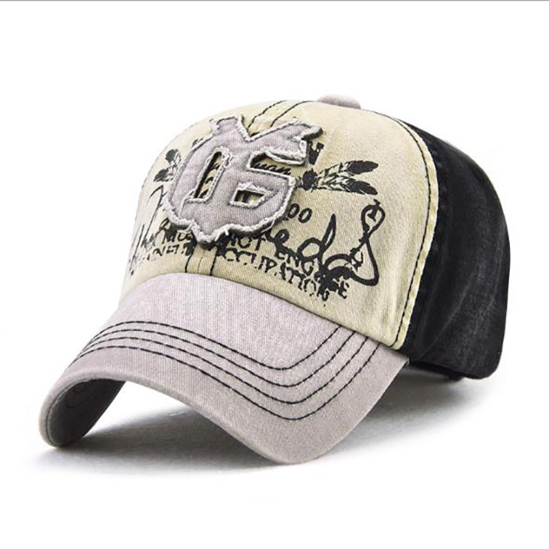 時(shí)尚立體繡洗水帽定制