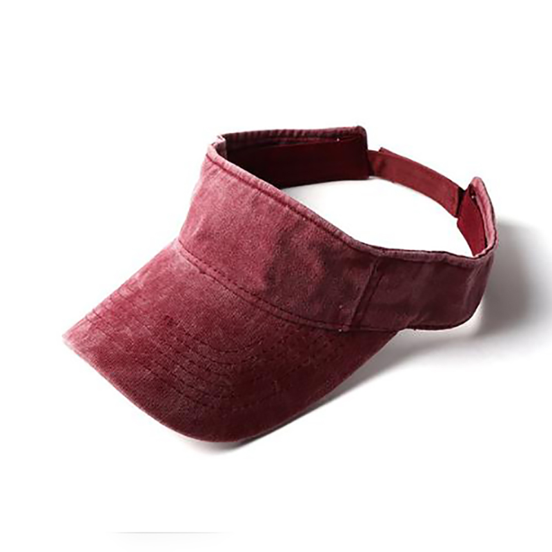 休閑遮陽(yáng)洗水空頂帽定制