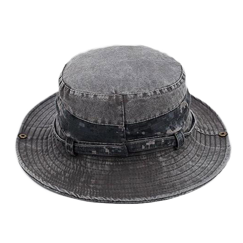 戶外防曬休閑洗水漁夫帽定制