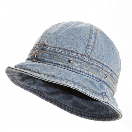 歐美鉚釘洗水盆帽定制