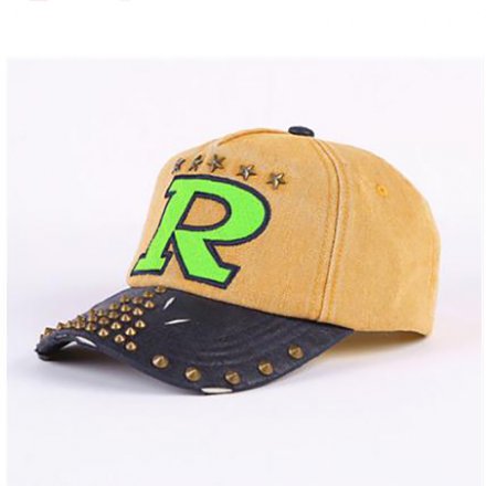 朋克風(fēng)運(yùn)動(dòng)鉚釘棒球帽定制