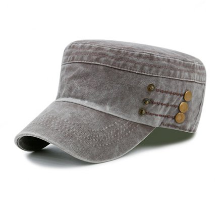 平頂棉質(zhì)洗水帽定制